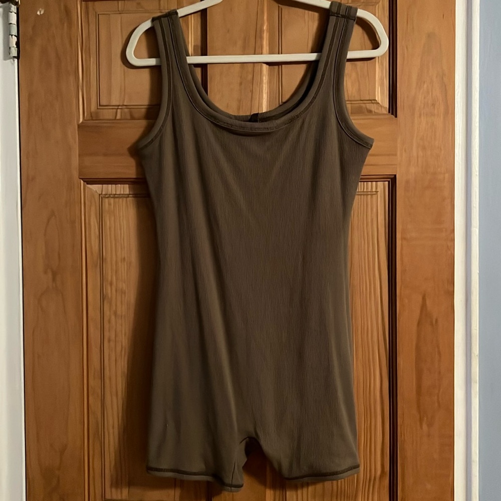 Skims Ribbed Onesie